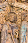 Conques, la Jérusalem céleste, saint Pierre et sa clé